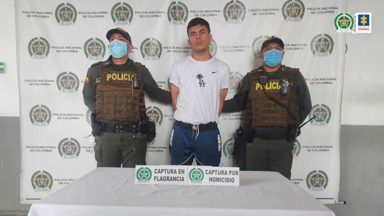Capturado, César Eduardo Zapata Osuna, presuntamente, responsable del homicidio de una persona de la comunidad LGTBI en Medellín.