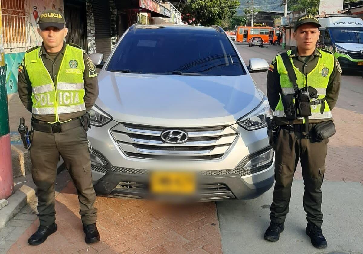 Las autoridades también recuperaron una motocicleta