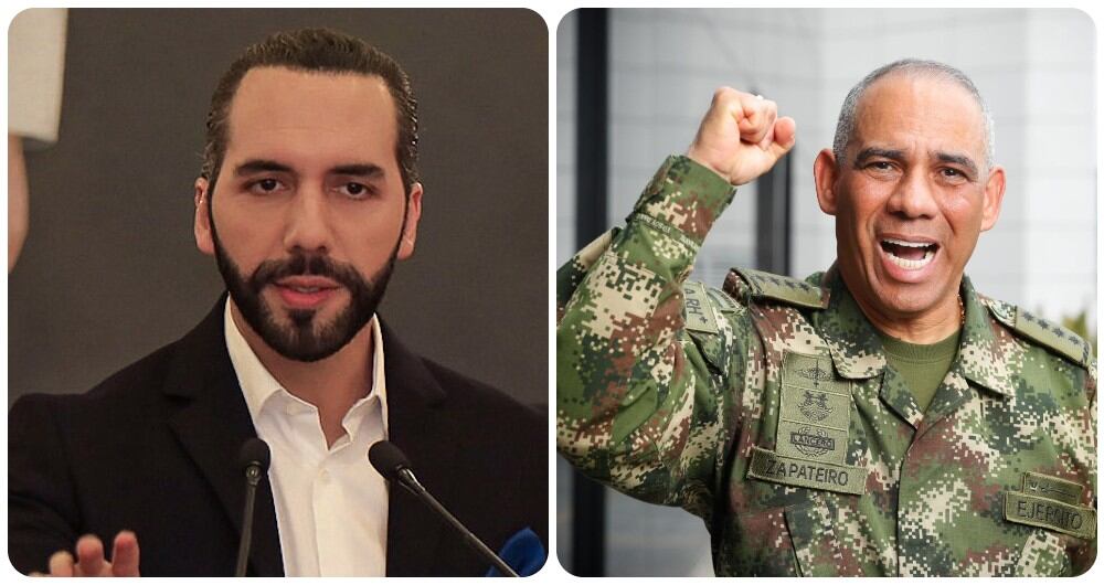 El general Eduardo Zapateiro tras el fenómeno Bukele.