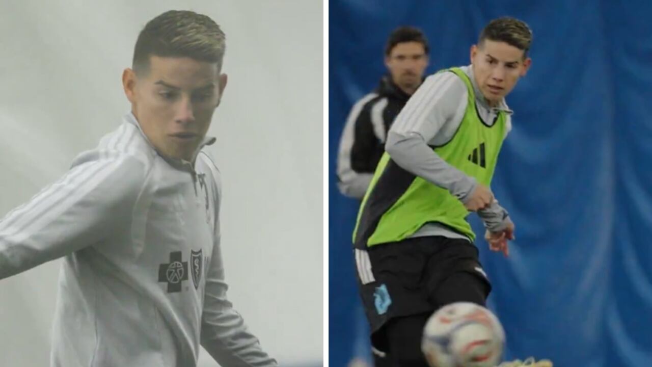 James Rodríguez, volante del Minnesota United.