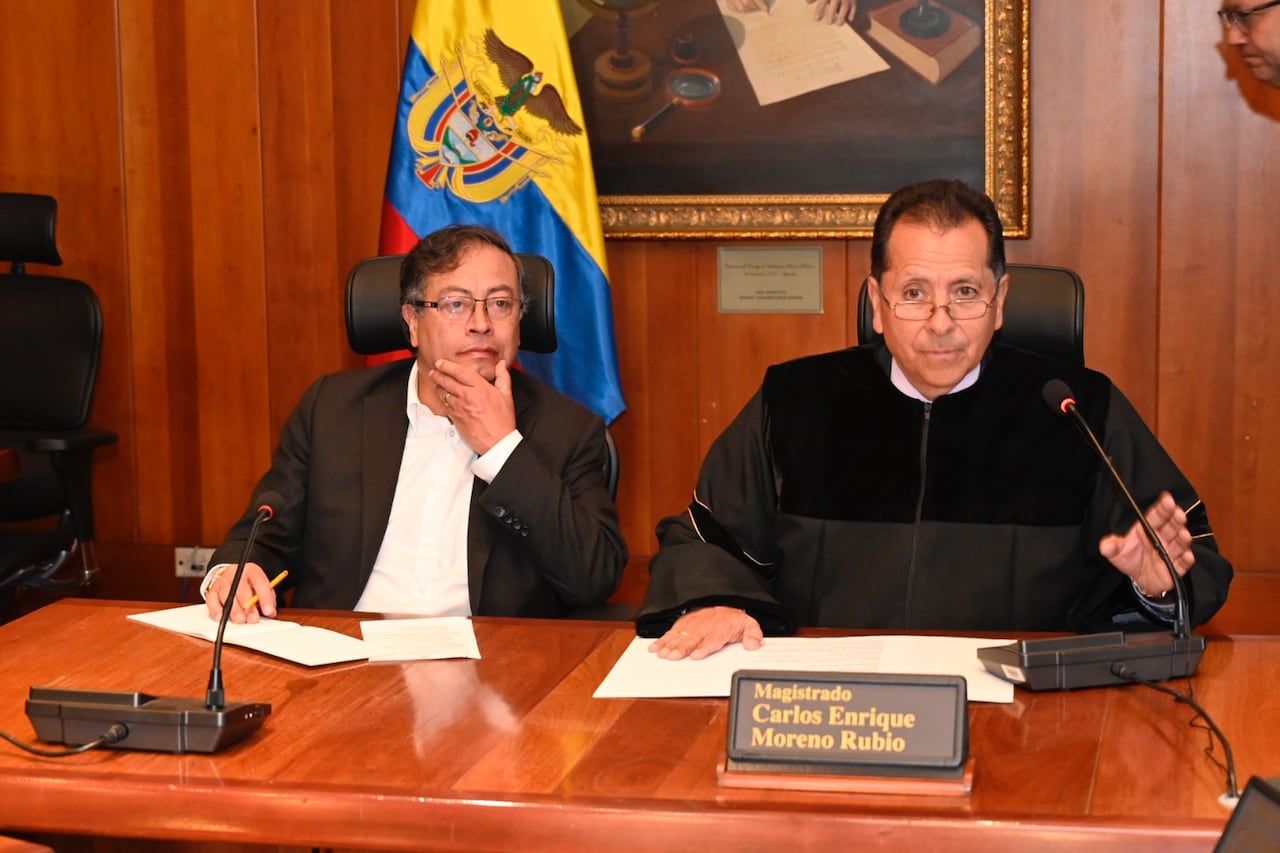 Presidente Gustavo Petro en el Consejo de Estado