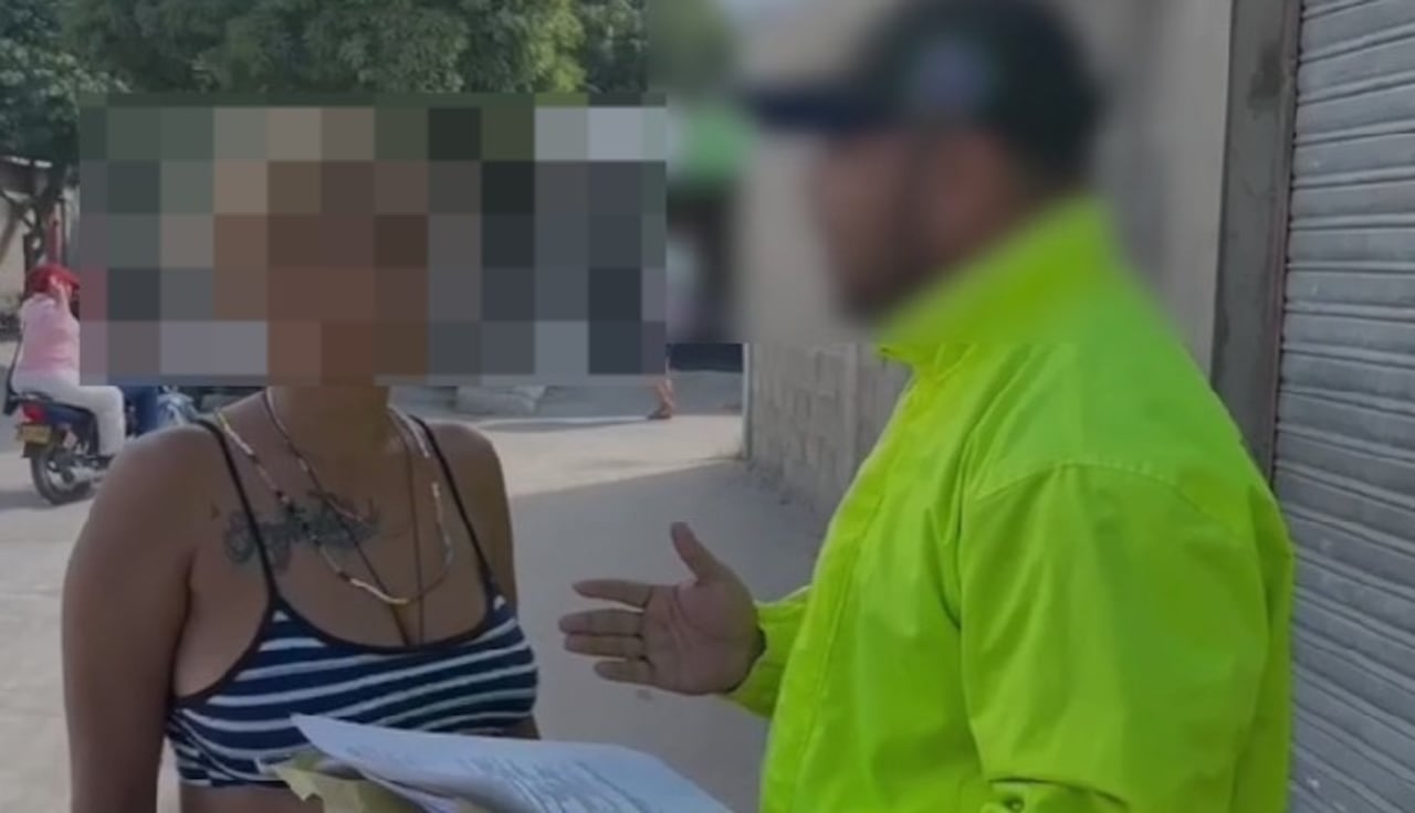 Alias La Mona tenía detención domiciliaria. o casa por cárcel y fue capturada en la calle