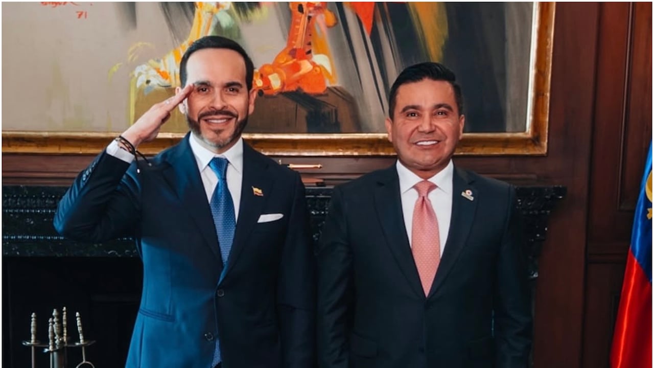 Abelardo De La Espriella y Jorge Laverde.