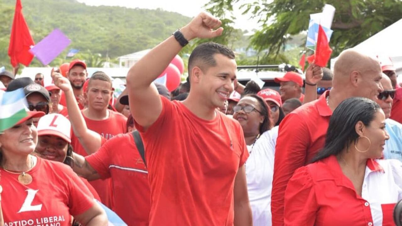 Nicolás Gallardo, candidato a la Gobernación de San Andrés