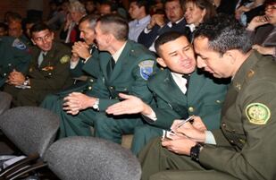 Personal de las fuerzas armadas rescatados en la operación jaque.