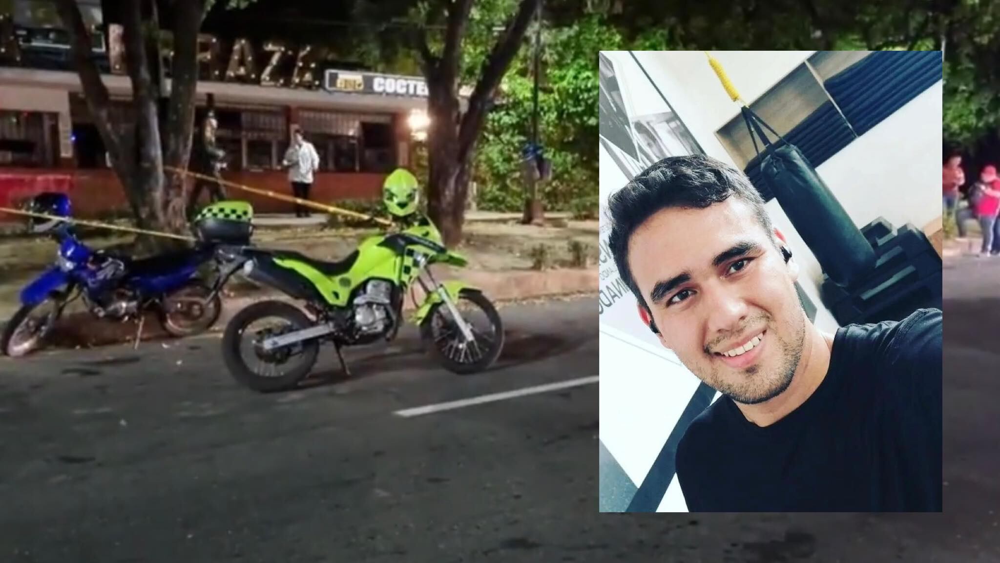 La víctima fue identificada como Eddixon Nohe Claro Peña.