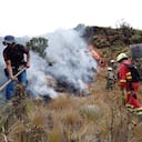 Parte alta del páramo Las Alfombras.