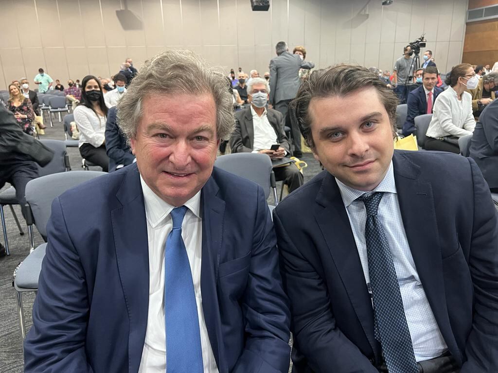 Jaime Gilinski y Gabriel Gilinski Asamblea Accionistas Sura