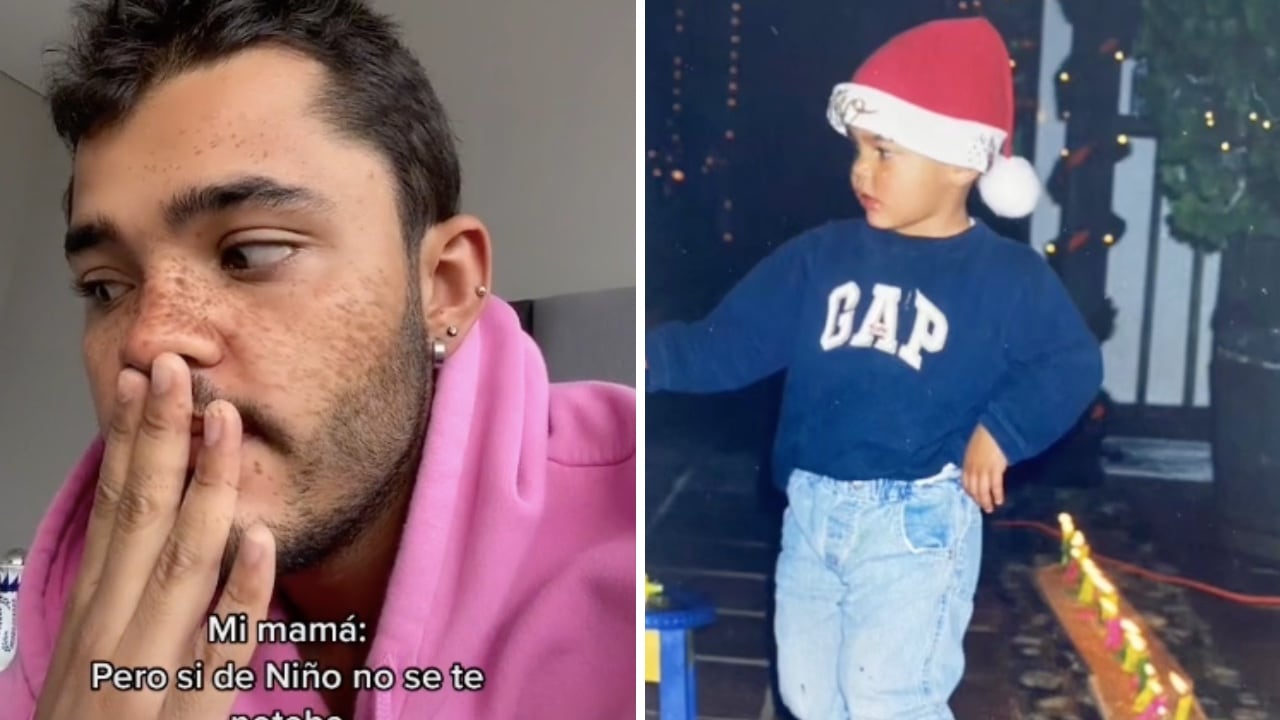 Él es Mateo Villegas hijo de Paula Andrea Betancur quien se declaró abiertamente gay