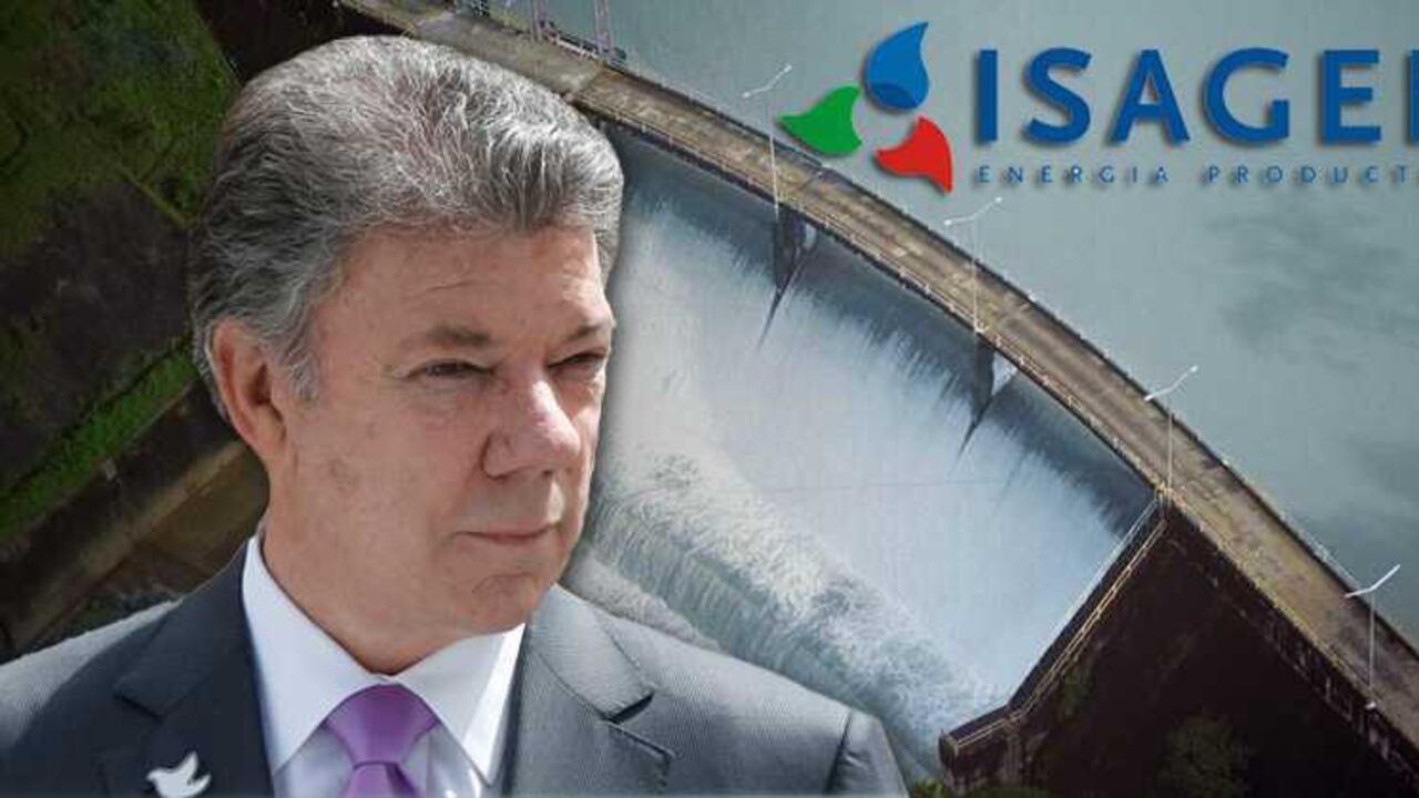La venta de Isagén se convirtió en una de las decisiones más controvertidas del gobierno del presidente Juan Manuel Santos.