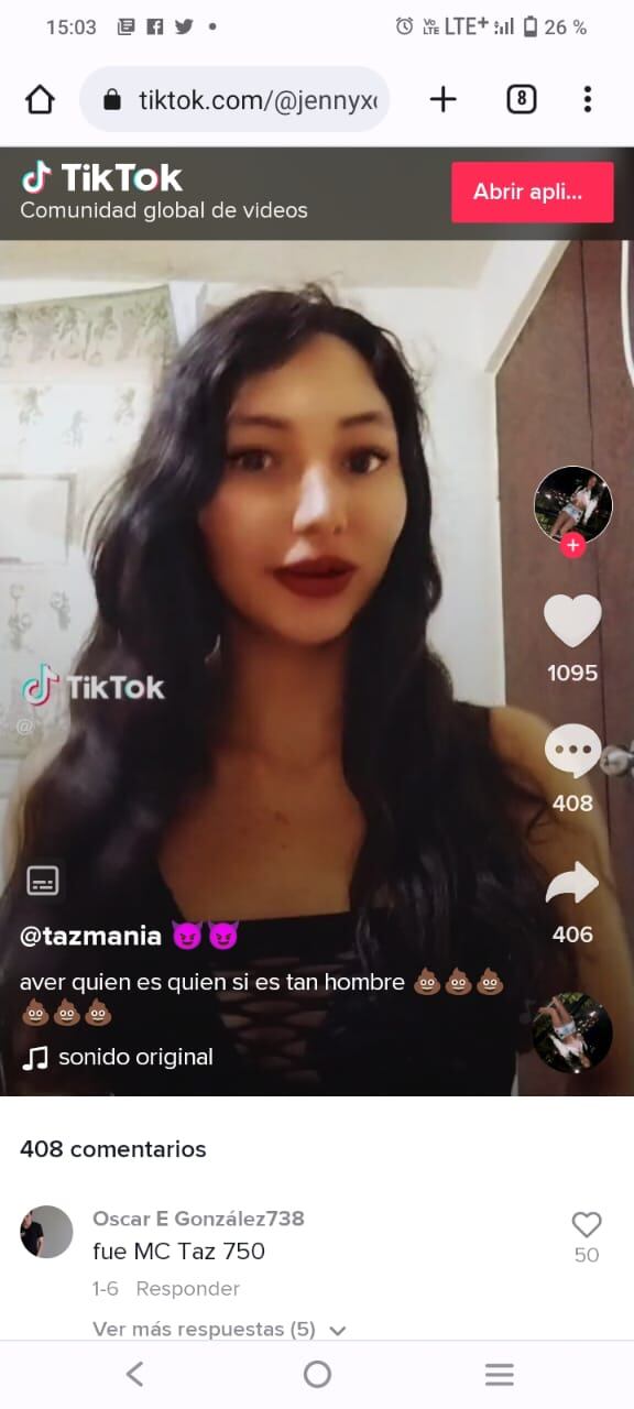 Video: apareció joven que se hizo viral por insultar a su pareja por telefono: "Soy ñera y qué importa"