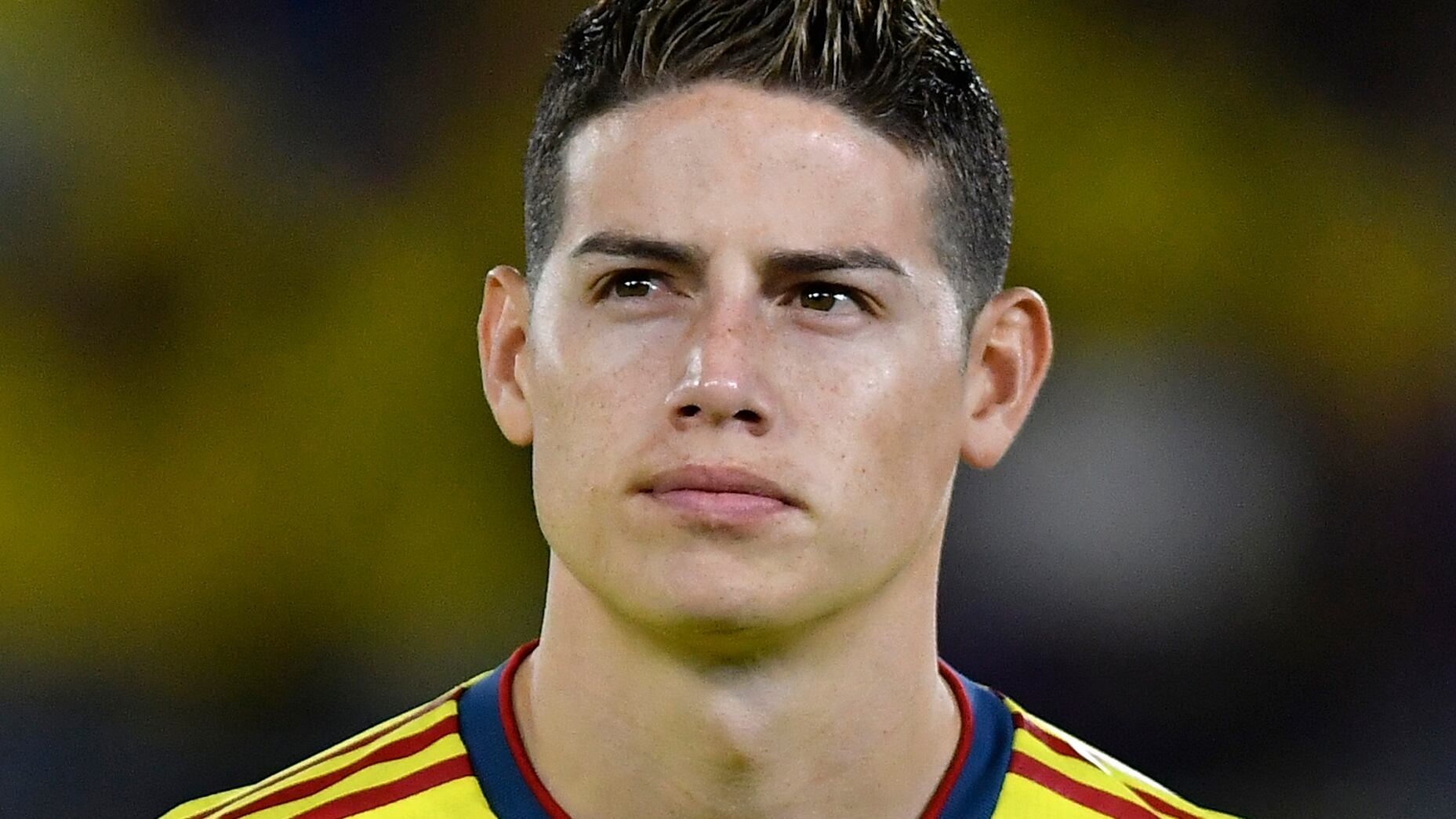 James Rodríguez, jugador de la Selección Colombia.
