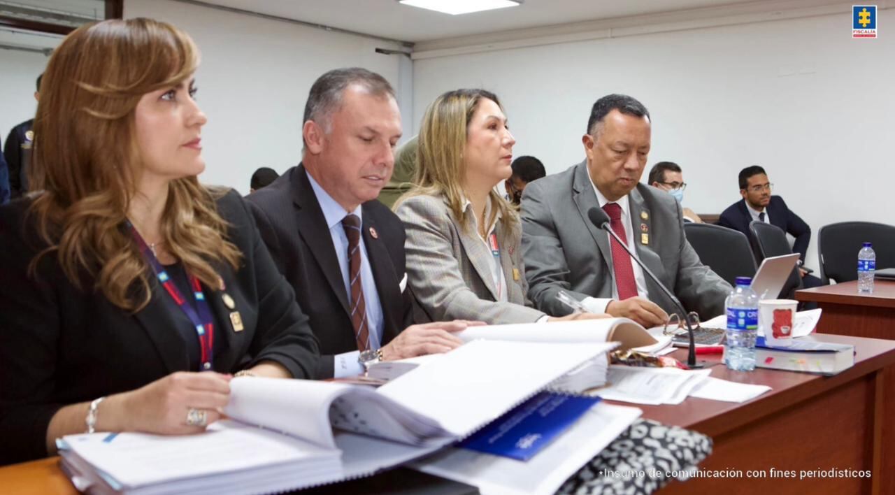 Audiencia Olmedo López y Sneyder Pinilla
