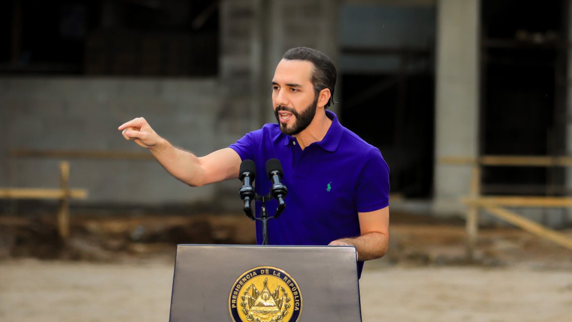 Nayib Bukele 
Presidencia de la República de El Salvador.