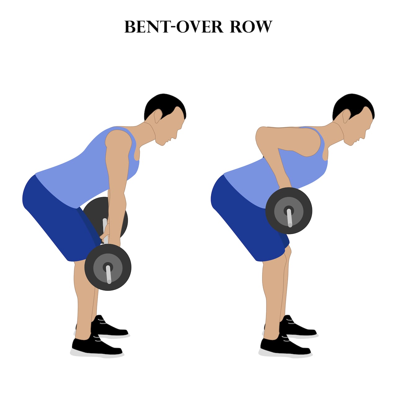 Bent-over row
