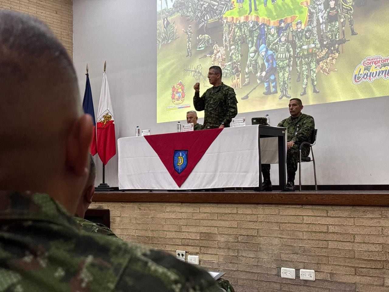 Reunión de altos mandos mandos del Ejército.