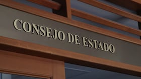 Milton Chaves y Luis Alberto Álvarez, presidente y vicepresidente del Consejo de Estado