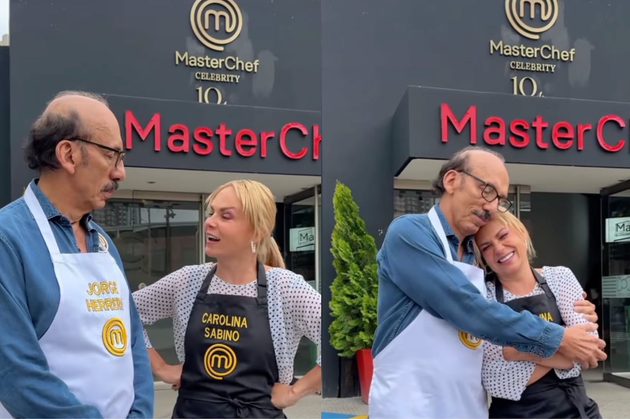 Carolina Sabino y Jorge Herrera, de 'MasterChef Celebrity' estuvieron casados.