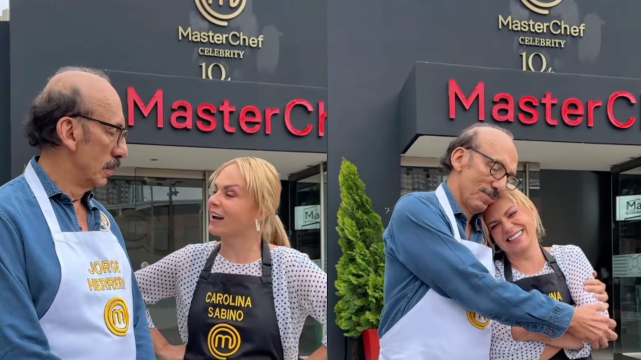 Carolina Sabino y Jorge Herrera, de 'MasterChef Celebrity', estuvieron casados.