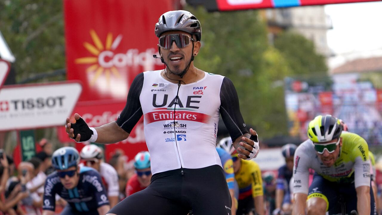Juan Sebastián Molano consiguió su segundo triunfo en la Vuelta a España, tras el obtenido en 2022.