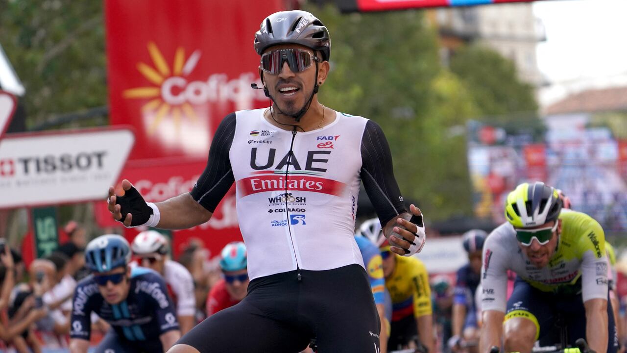Juan Sebastián Molano consiguió su segundo triunfo en la Vuelta a España, tras el obtenido en 2022.