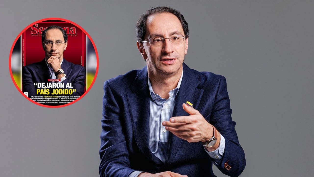 El vicepresidente José Manuel Restrepo reaccionó a la portada de la revista SEMANA.