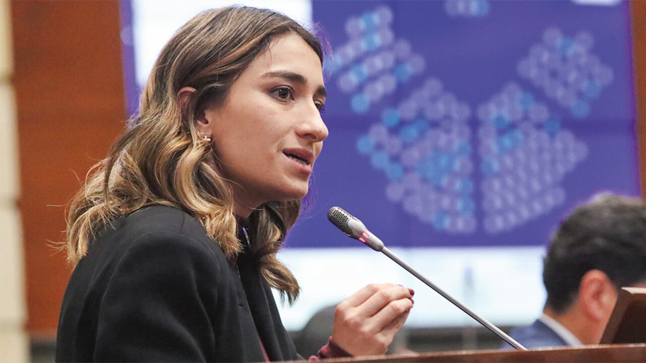 La canciller Laura Sarabia.