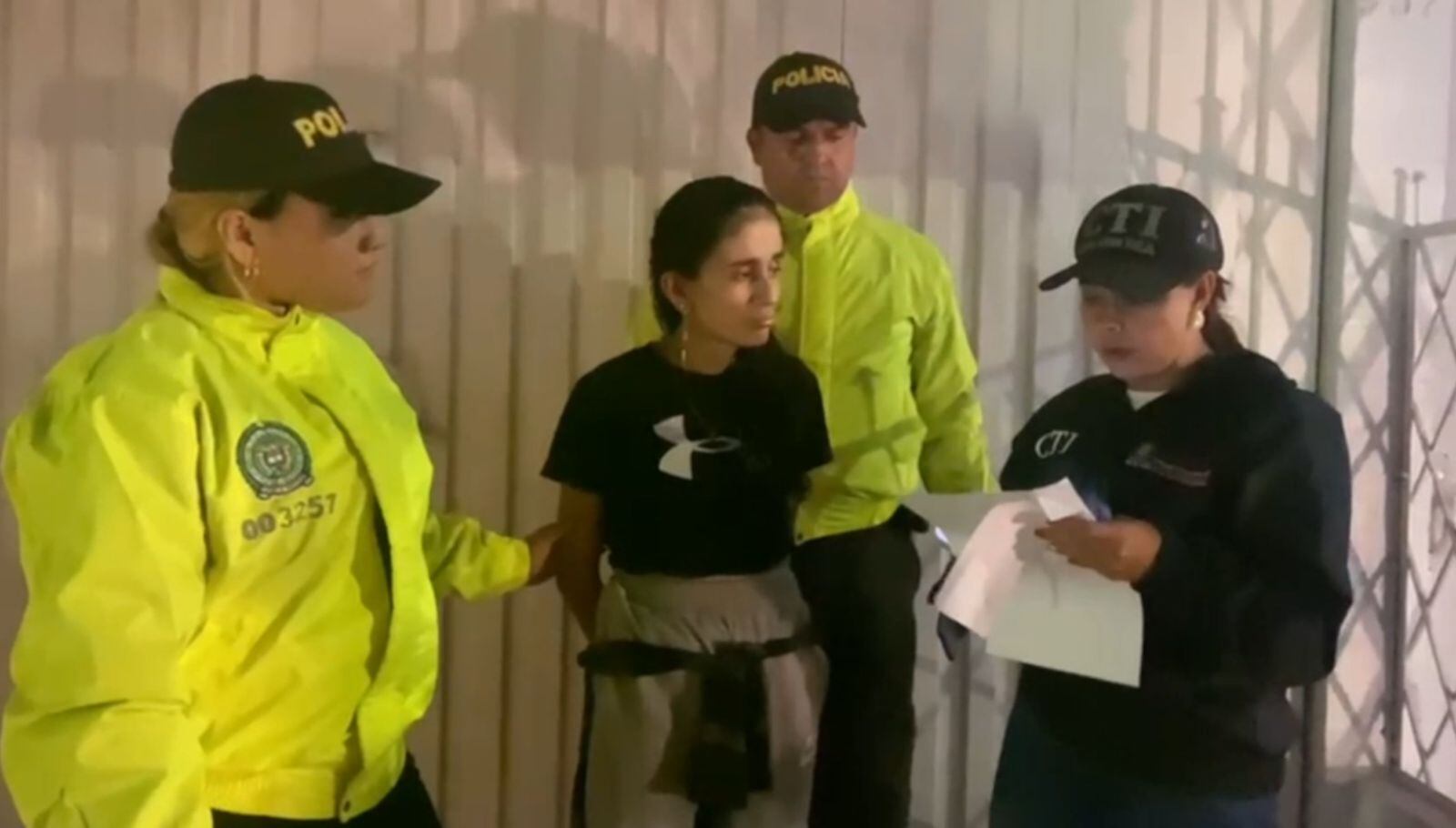 Presunta expendedora de droga en Floridablanca.