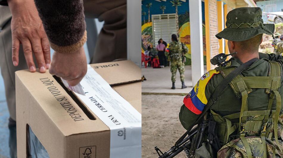 Grupos armados y elecciones.