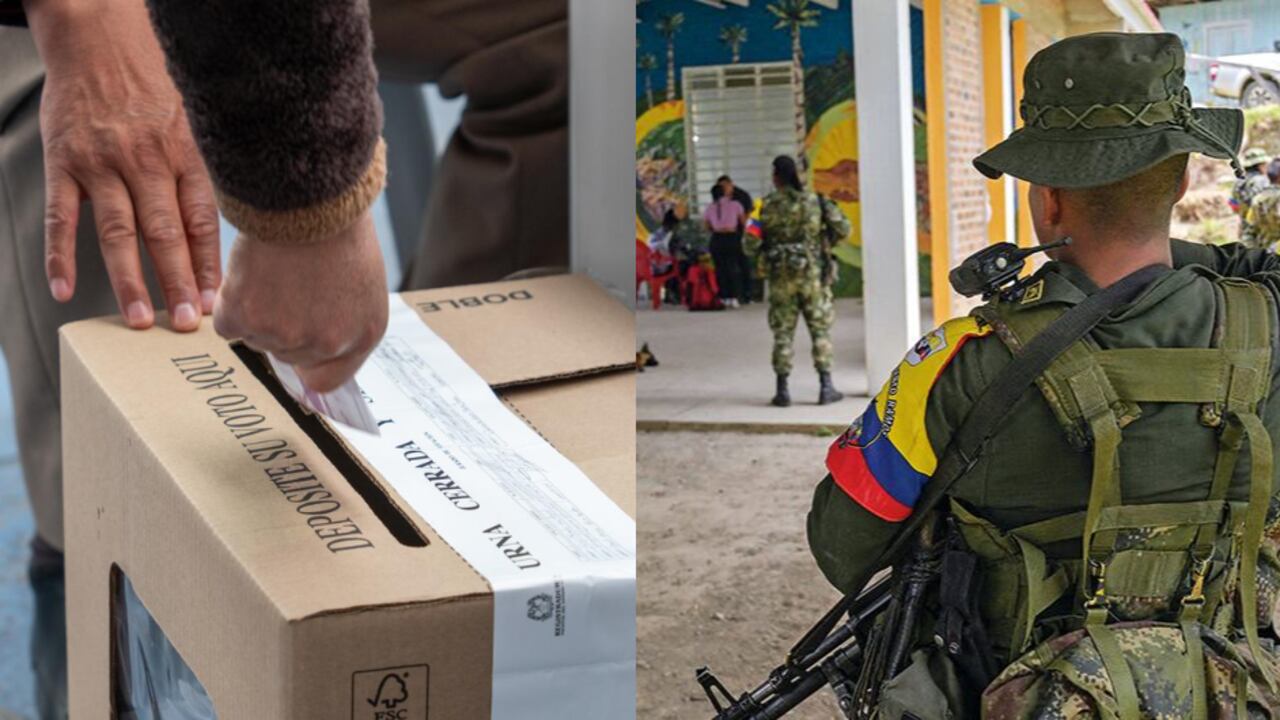 Grupos armados y elecciones.