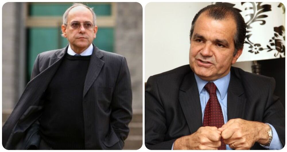 José Obdulio Gaviria y Óscar Iván Zuluaga.