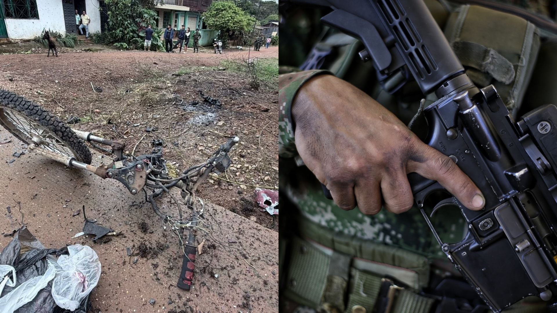 Este viernes se presentaron ataques terroristas en la localidad de Calamar, Guaviare.