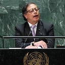 El Presidente de Colombia, Gustavo Petro, se dirige al 78º período de sesiones de la Asamblea General de las Naciones Unidas en la ciudad de Nueva York.