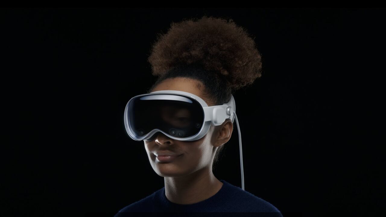Las Apple Vision Pro se podrán controlar con movimientos de las manos, ojos y la voz.
