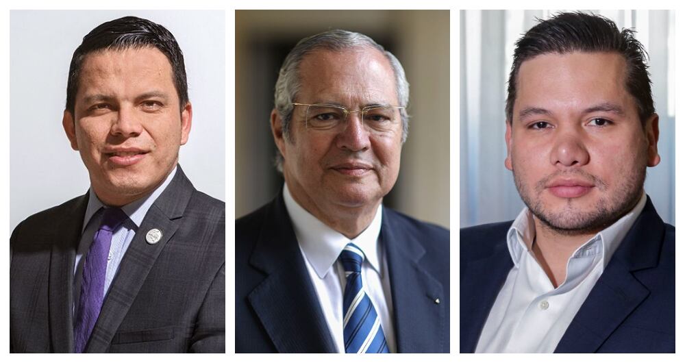 Sneyder Pinilla, Iván Name y Andrés Calle