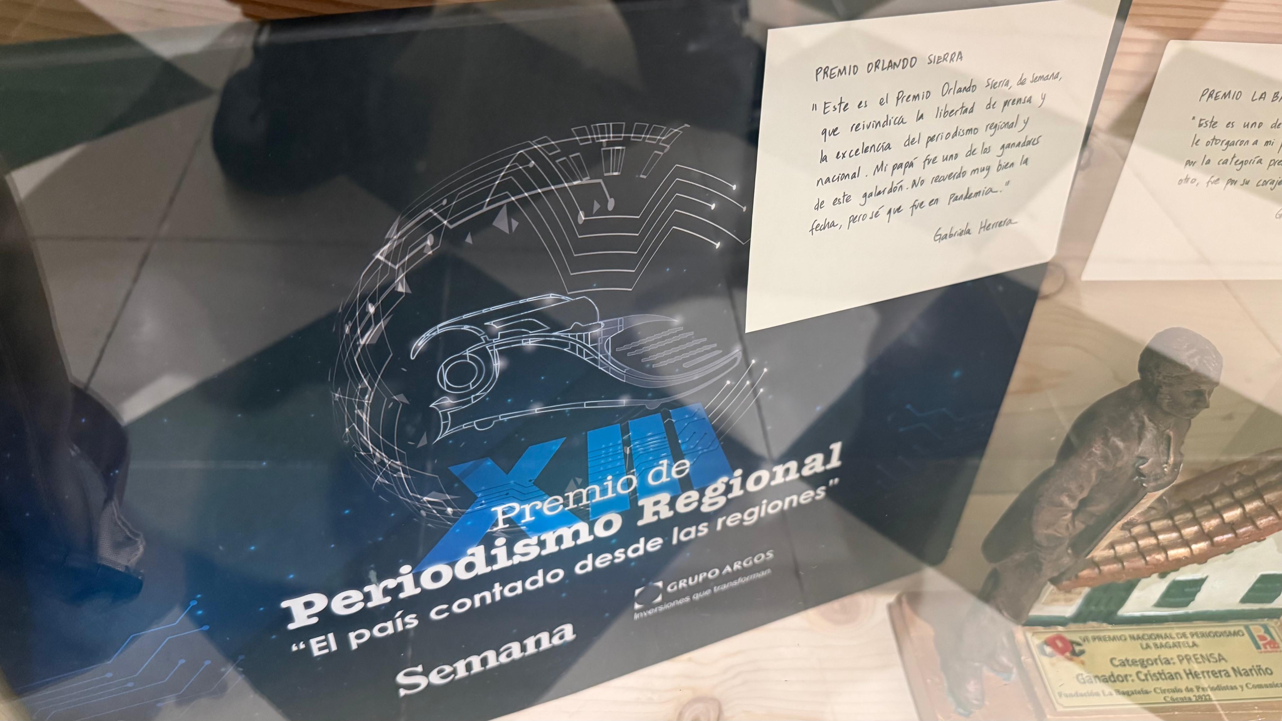 Premio de Periodismo Regional Orlando Sierra