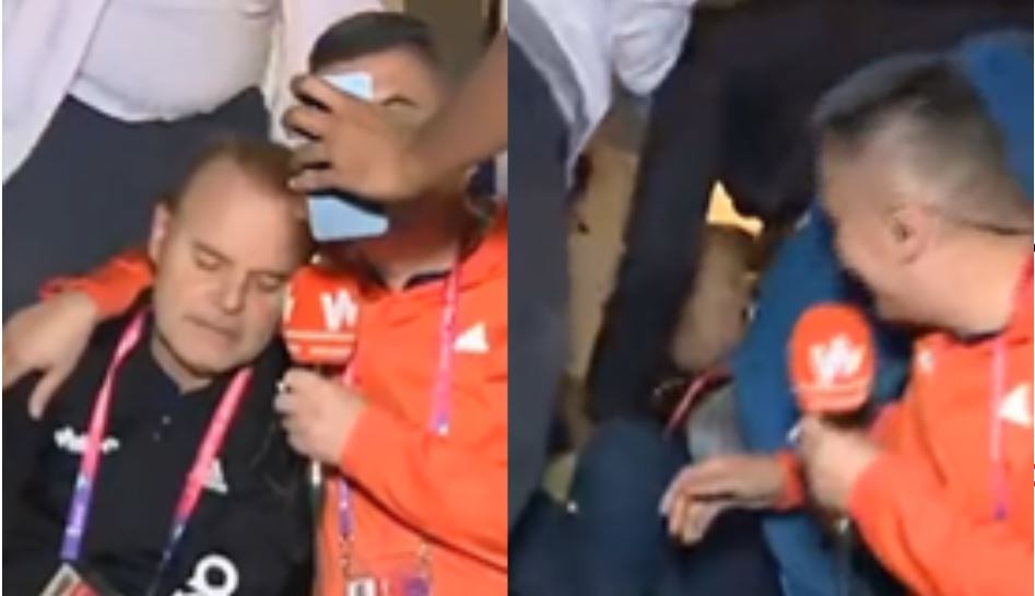 El periodista Mariano Olsen sufrió pequeño impase en Win Sports