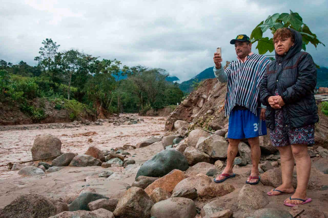 En 2018 la cifra de damnificados en Colombia ya llega a cerca de 54.000, debido al intenso invierno. Foto:  Juan Pablo Otálvaro.