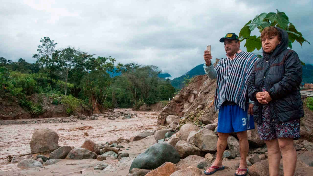 En 2018 la cifra de damnificados en Colombia ya llega a cerca de 54.000, debido al intenso invierno. Foto: Juan Pablo Otálvaro.