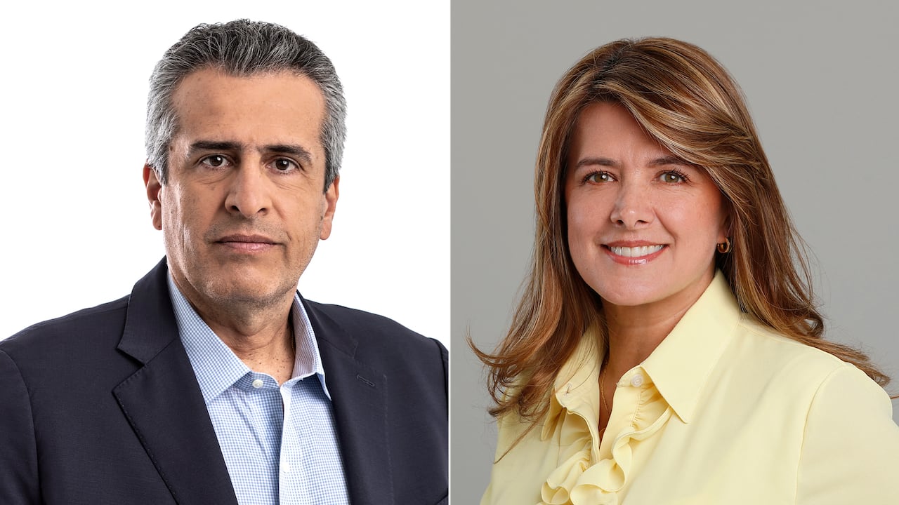 Luis Fernando Velasco y Juana Carolina Londoño.