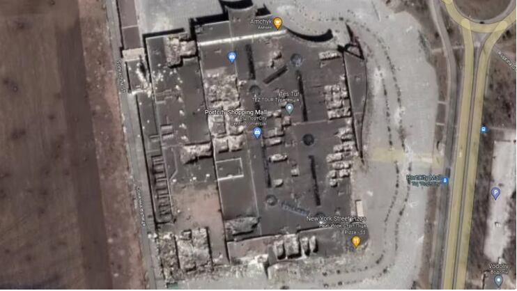 Maripoul está desvastada, tras la invasión de Rusia a Ucrania.