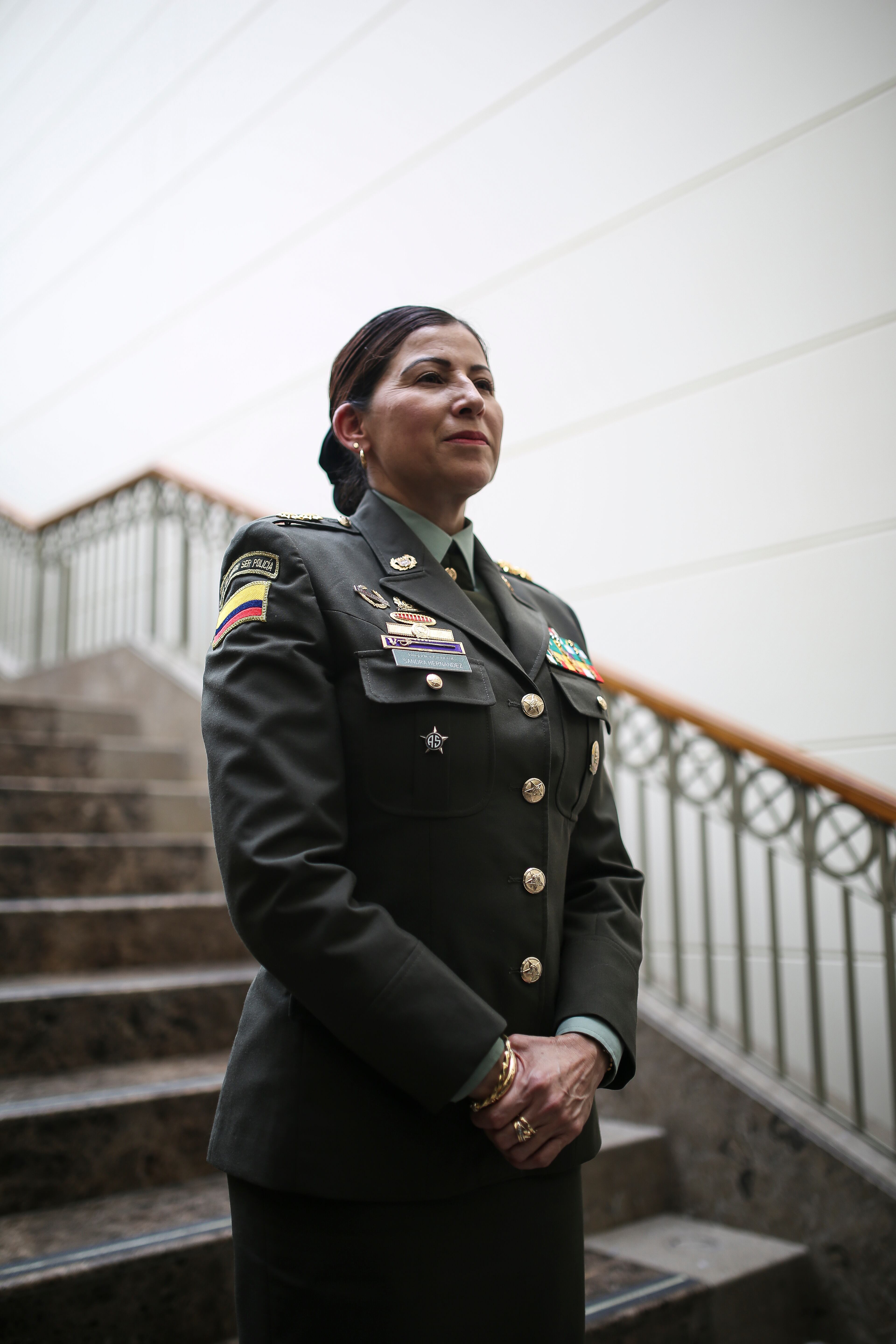 General Sandra Patricia Hernández 
Comandante de la Policía Metropolitana de Bogotá
REVISTA SEMANA