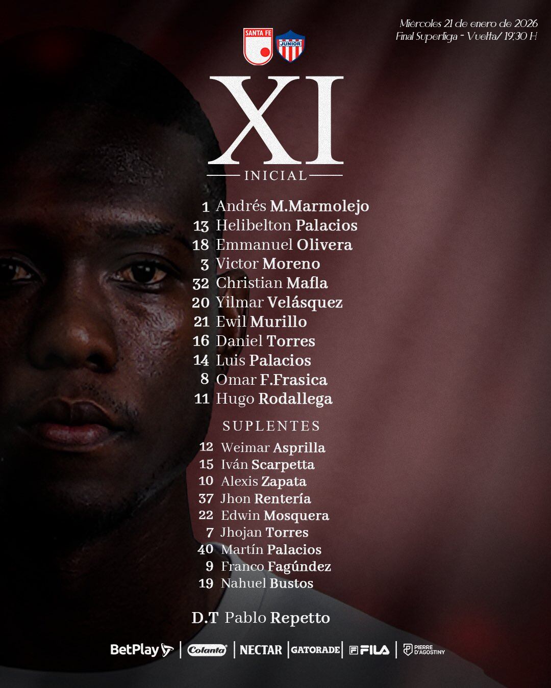 Formación de Santa Fe.