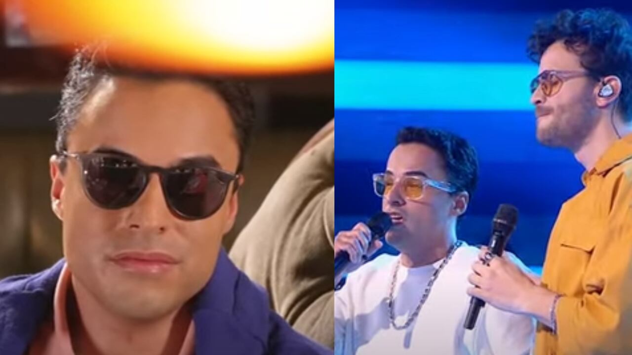 Camilo Martínez y Gusi cantaron el clásico de Andrea Bocelli 'Por ti volaré'.