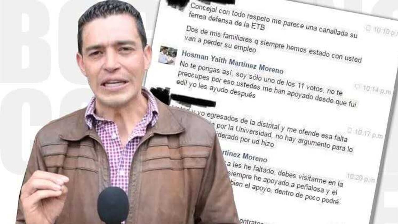 Hosman Martínez es concejal de la Alianza Verde.