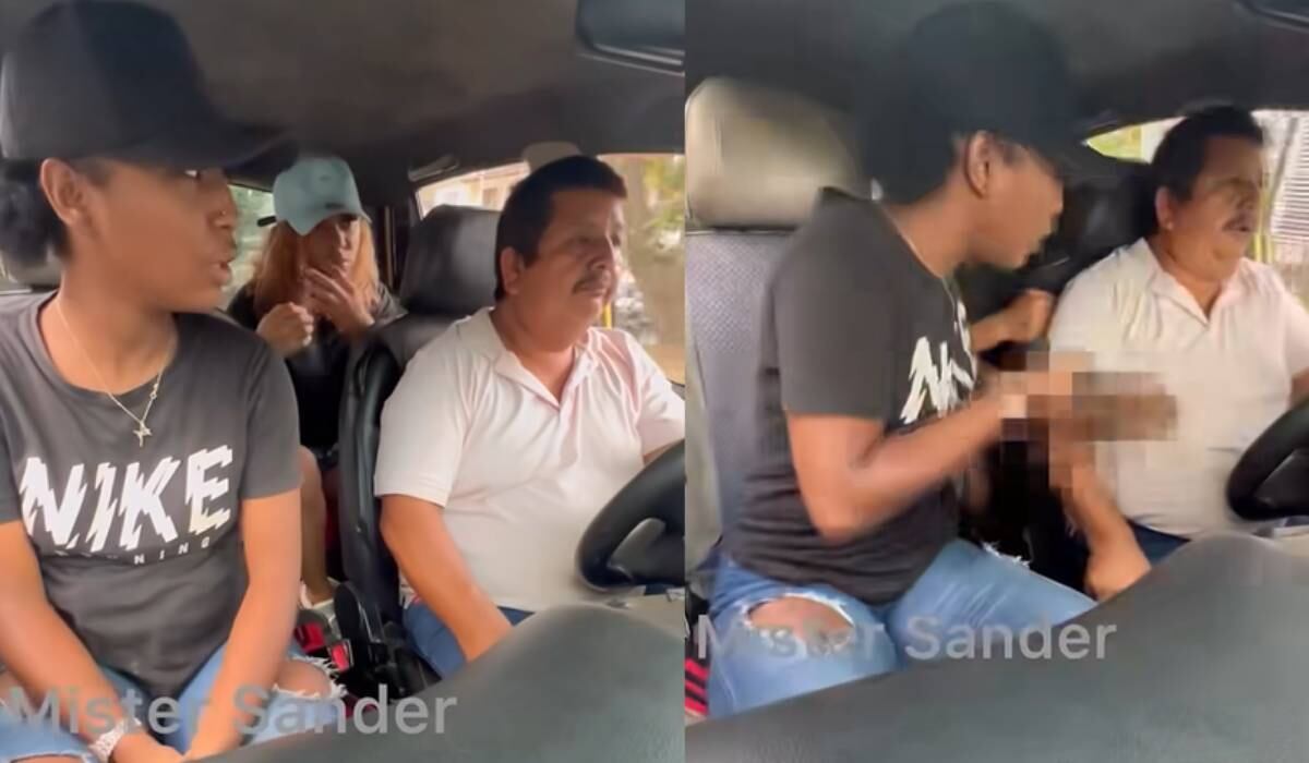 Video de atraco a taxista no era real