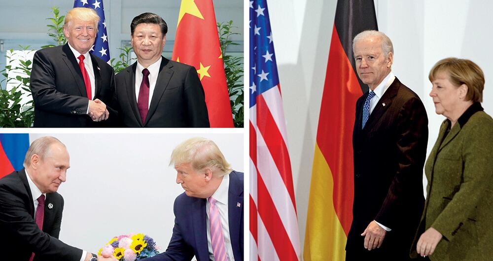 Trump nunca ha escondido su empatía por los dictadores, como Xi Jinping y Vladímir Putin. En Europa esperan volver a los tiempos de cooperación de la presidencia de Barack Obama con Biden de vicepresidente.