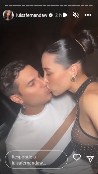 Pipe y Luisa están celebrando el cumpleaños del caleño en Cartagena. Foto: Instagram @luisafernandaw.