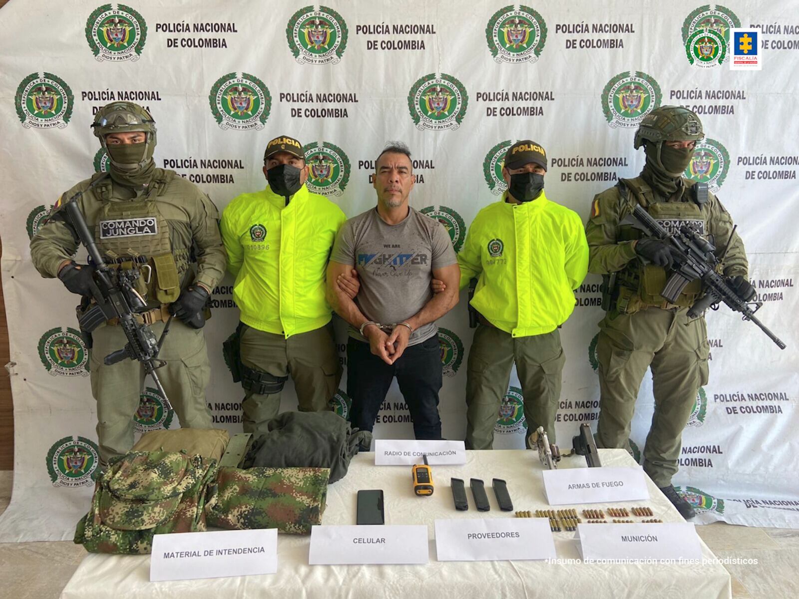 La Fiscalía logró la judicialización de un hombre conocido con el alias de Careloca y que haría parte de una organización criminal en la Sierra Nevada de Santa Marta.