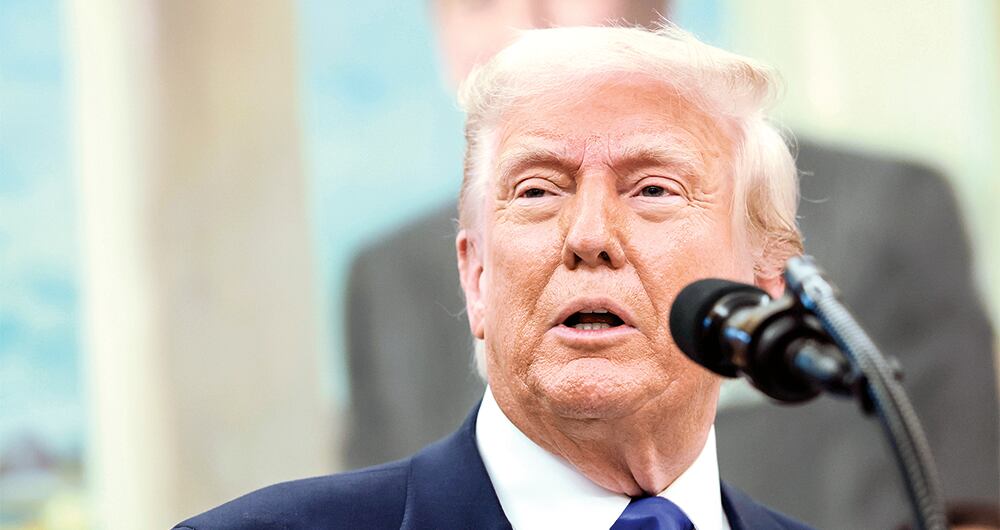 Presidente de Estados Unidos, Donald Trump.